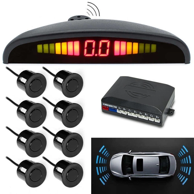 Парктронік Car Radar Parking на 8 датчиків з дисплеємП