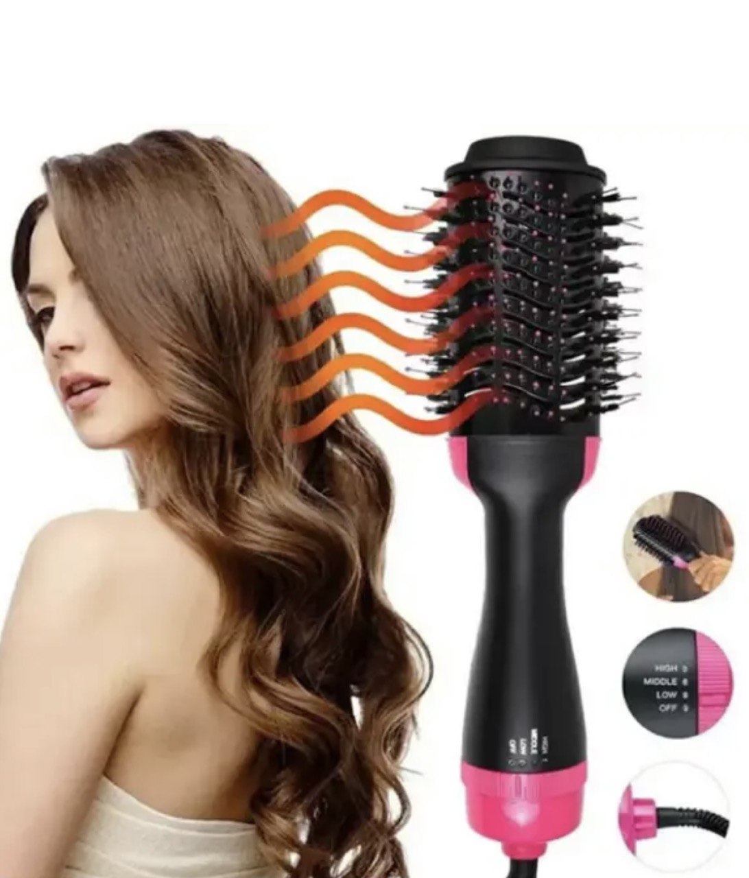 Фен щітка One Step Hair Dryer Styler Професійний фен для укладання волоссяП