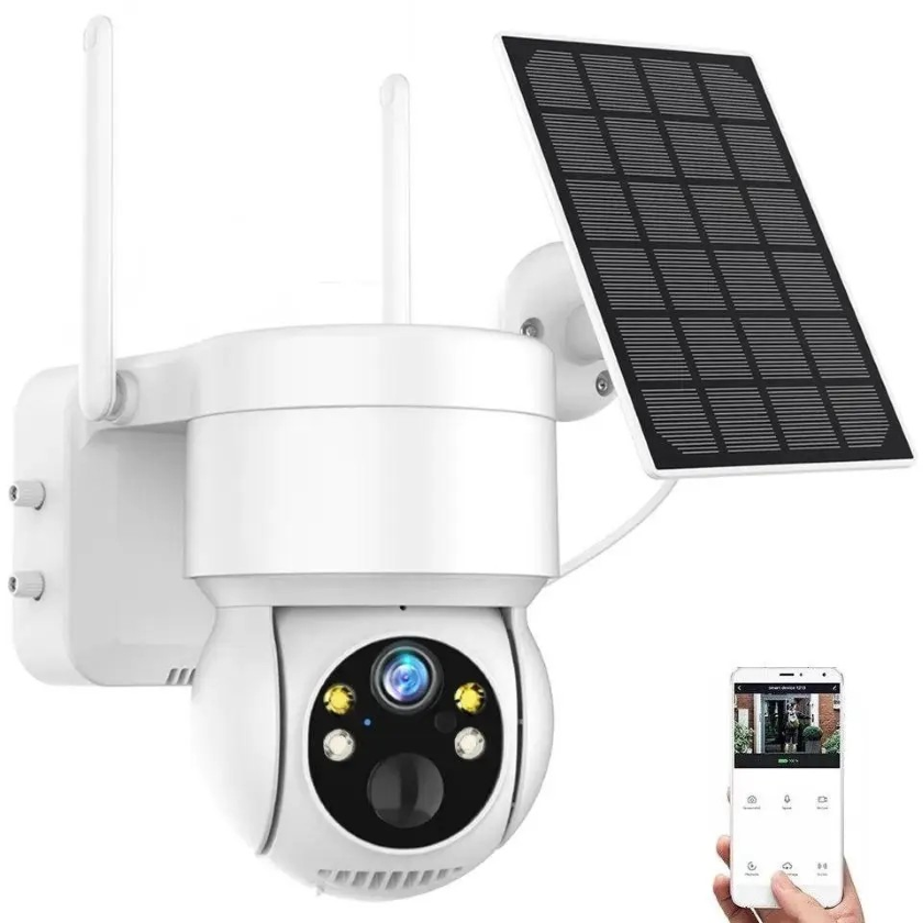 Wonsdar XM30-4MP-BY Solar IP-камера з Wi-Fi, мікрофоном та динамікомП